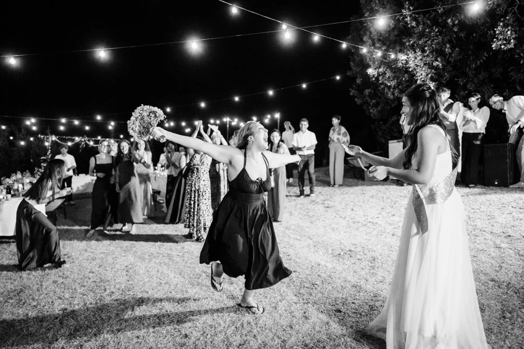 amica sposa preso bouquet