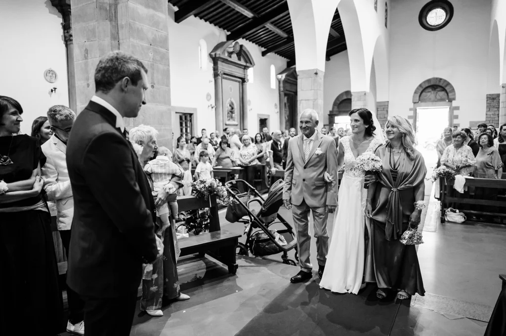 arrivo della sposa