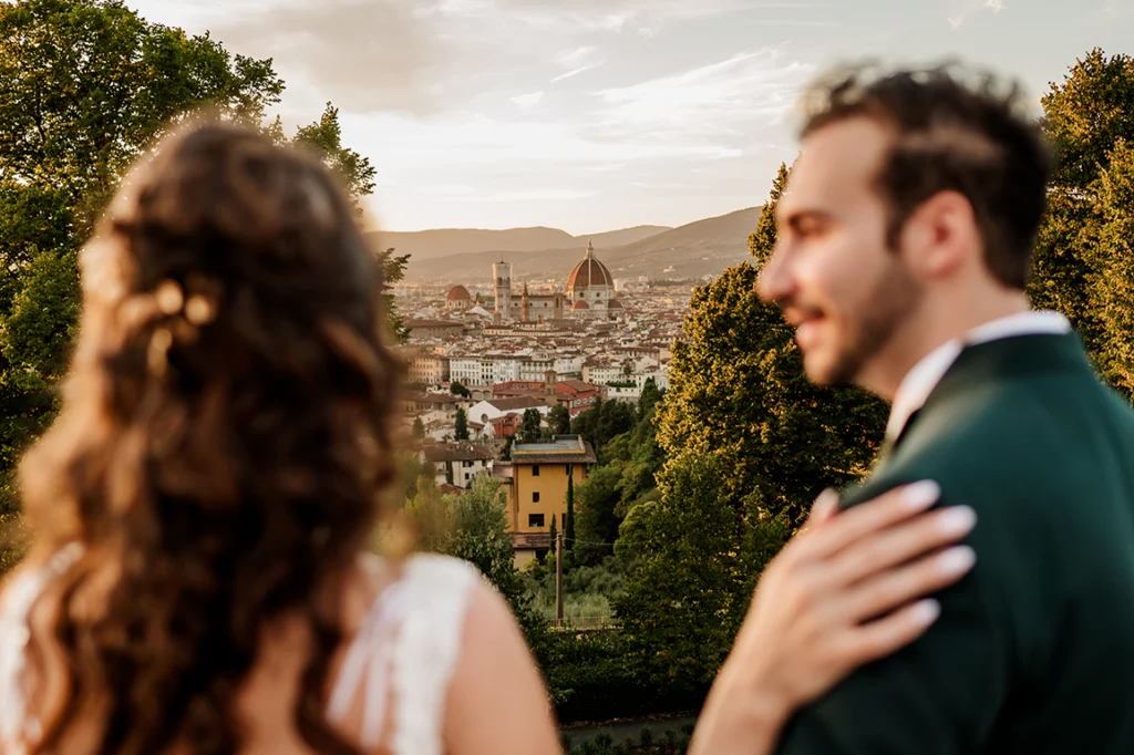 firenze e gli sposi