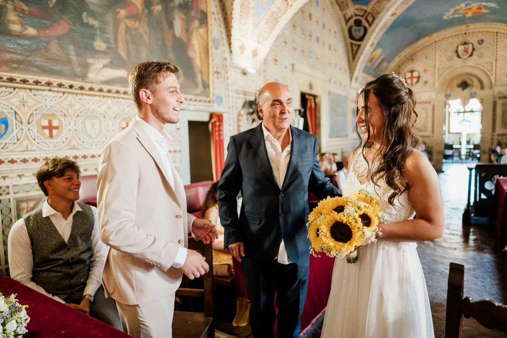 arrivo della sposa