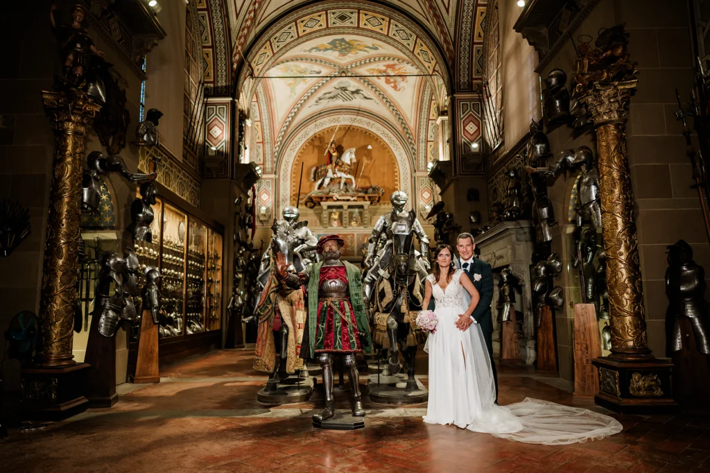fotografo matrimoni a firenze sposi museo stibbert