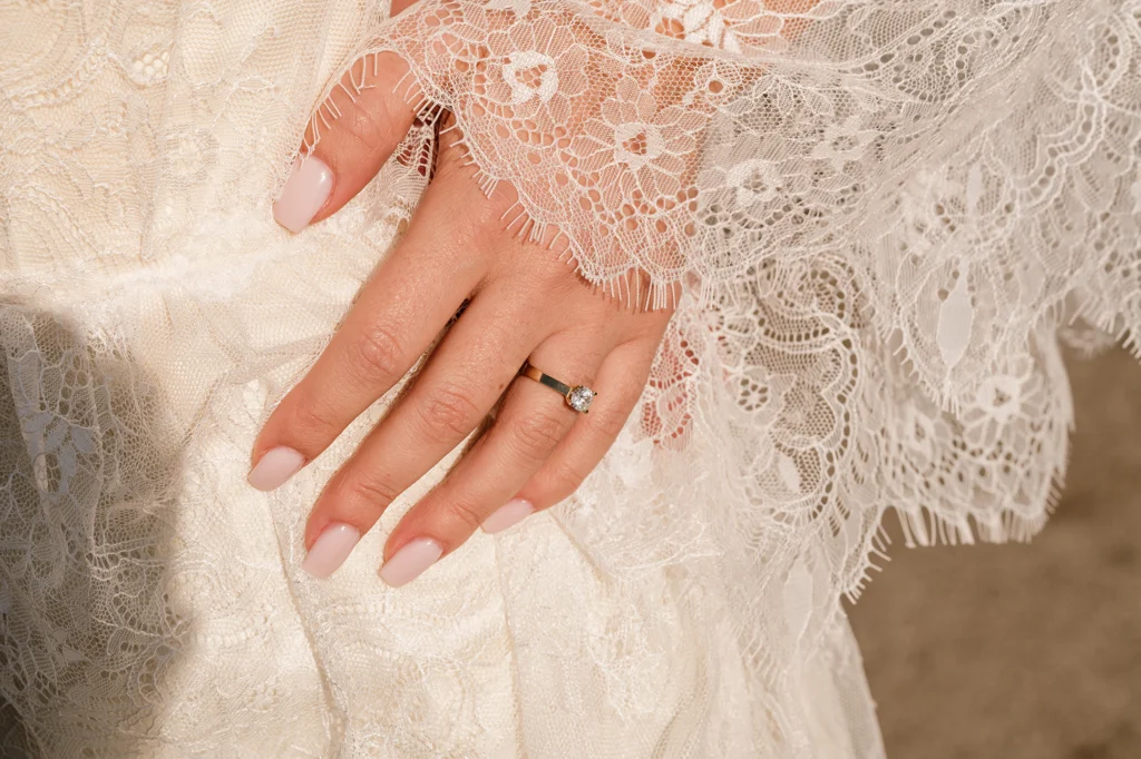dettaglio anello proposta matrimonio