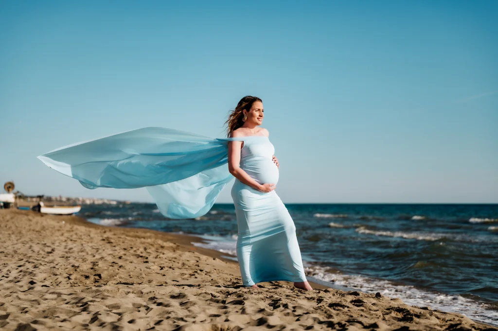 Fotografo Maternity Firenze mare maternity