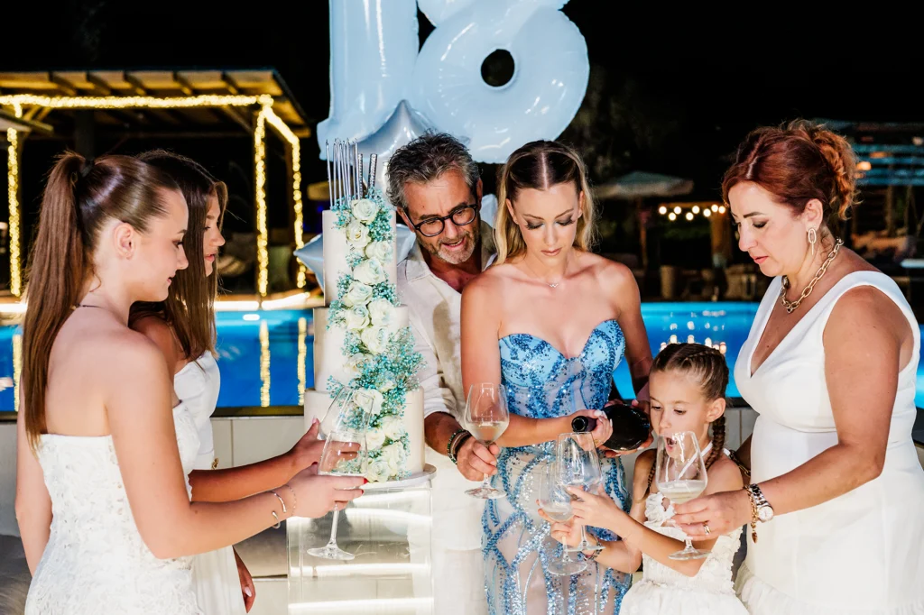 compleanno 18 anni firenze torta famiglia